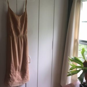 WAREHOUSE nude dress